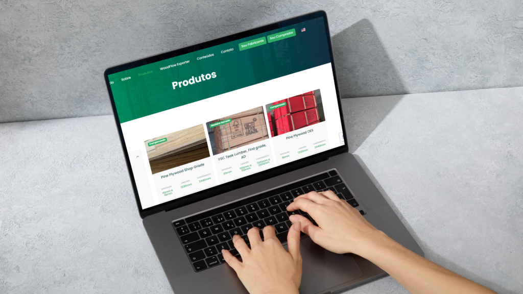 Ofereça seus produtos na WoodFlow e alcance compradores qualificados