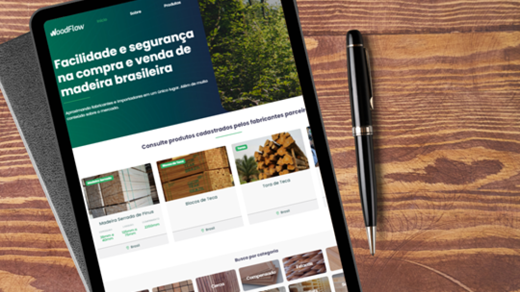 WoodFlow encurta caminho para negociação de madeira com o exterior