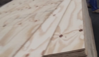 STOCK -Pine Plywood - SHOP GRADE