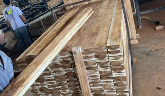 Teak lumber