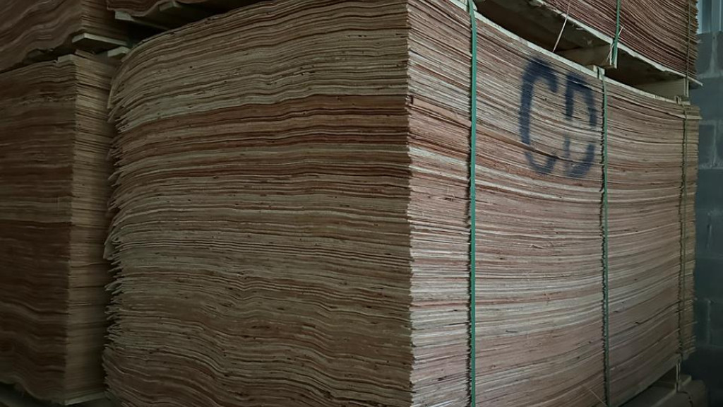 Lâminas de Eucalipto Cortadas em Torno - CD